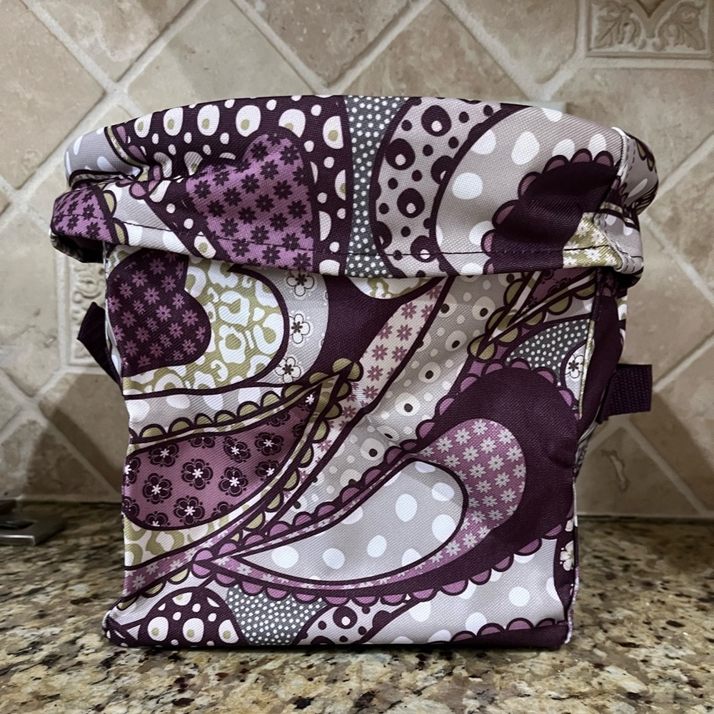 thirty-one NWT Mini Multi Bin in Purple Paisley